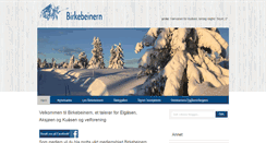 Desktop Screenshot of birkebeinern.no